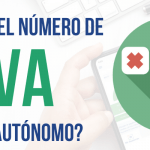 ¿Cuál es el número de IVA de un autónomo?